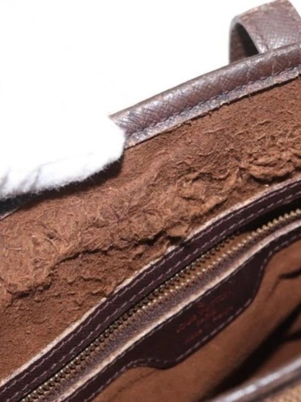 LOUIS VUITTON Damier Ebene Marais Shoulder Bag N42240 LV Auth bs33501 - Picture 9 of 16